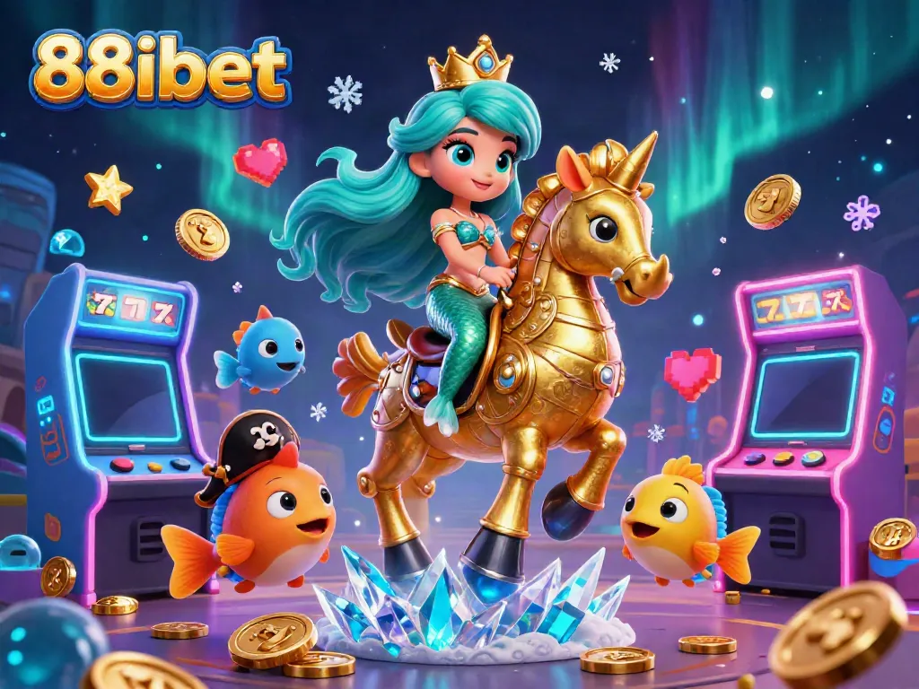 Experience thrilling gameplay with 88ibet's vibrant and dynamic casino adventure illustration.